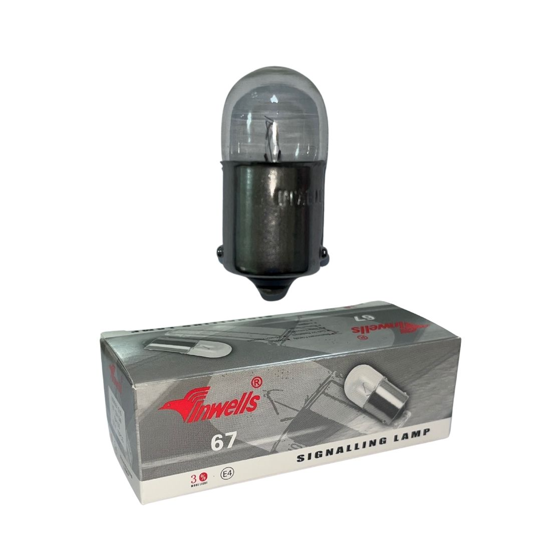 Ampul 67 12V 5W ba15s HELLA TİPİ PARK Ampulü 10lu